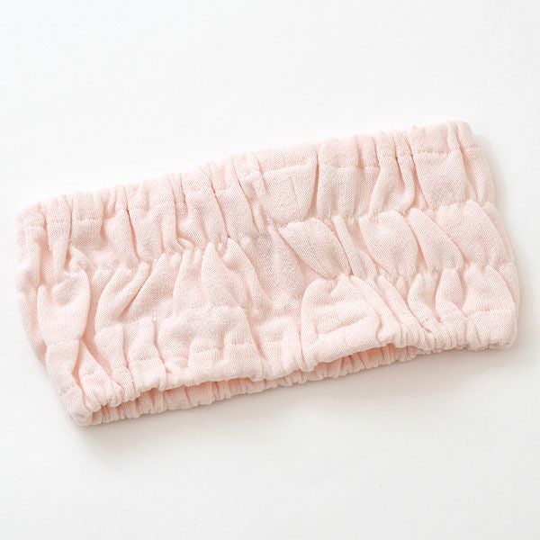 オーガニックコットン シャーリングヘアバンド