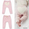 【SALE／20%OFF】 オーガニックコットン ベビー ハートロングパンツ