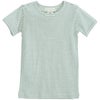 オーガニックコットン キッズ フライスTシャツStripe (半袖)