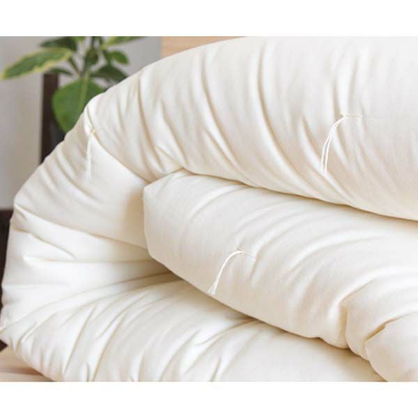 オーガニックコットン プレミアム ダブル肌掛け布団 180××200