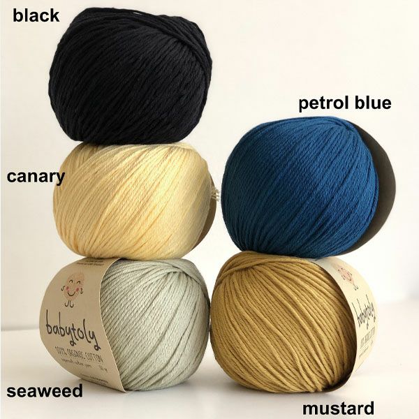 オーガニックコットン Supersoft Cotton yarn 50g Canary