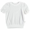 オーガニックコットン キッズワッフルパフスリーブトップ