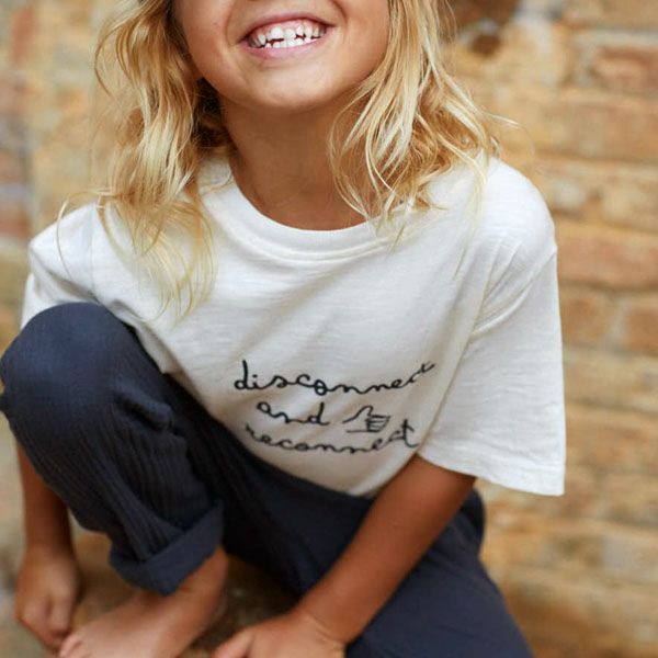 オーガニックコットン キッズＴシャツRECONNECT(半袖)