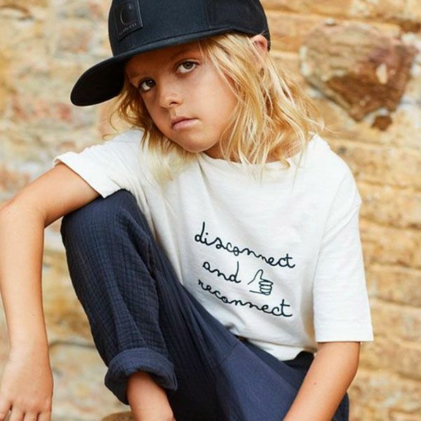 オーガニックコットン キッズＴシャツRECONNECT(半袖)