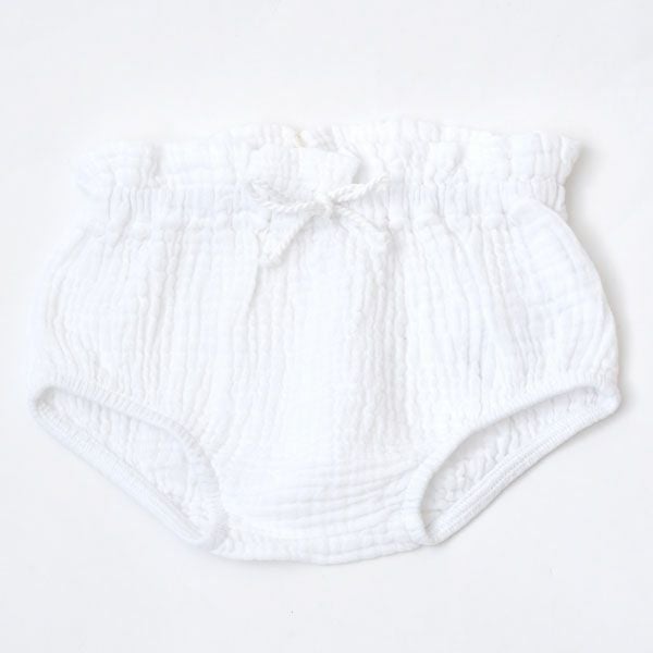 オーガニックコットン ベビーガーゼブルマ