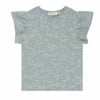 オーガニックコットン キッズ フリル袖 Tシャツ Hilde
