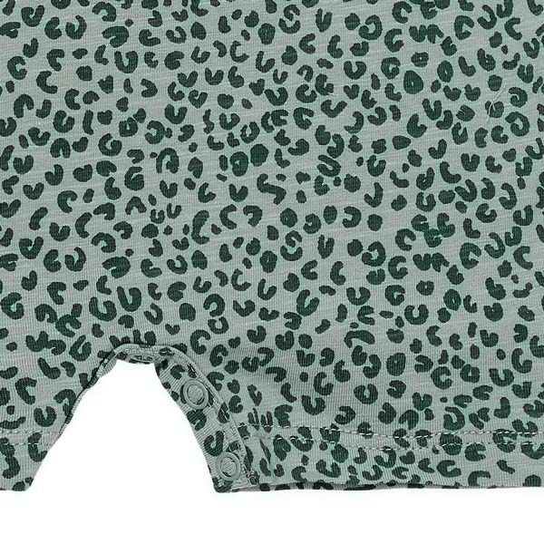 オーガニックコットン ベビー ショートロンバース Leospot