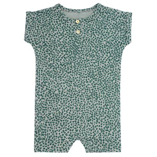 オーガニックコットン ベビー ショートロンバース Leospot