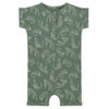 オーガニックコットン ベビー ショートロンパース Leoline