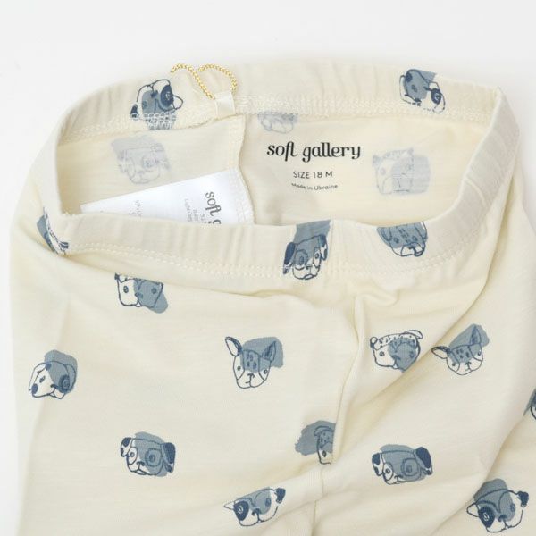 オーガニックコットン ベビー レギンス Doggy