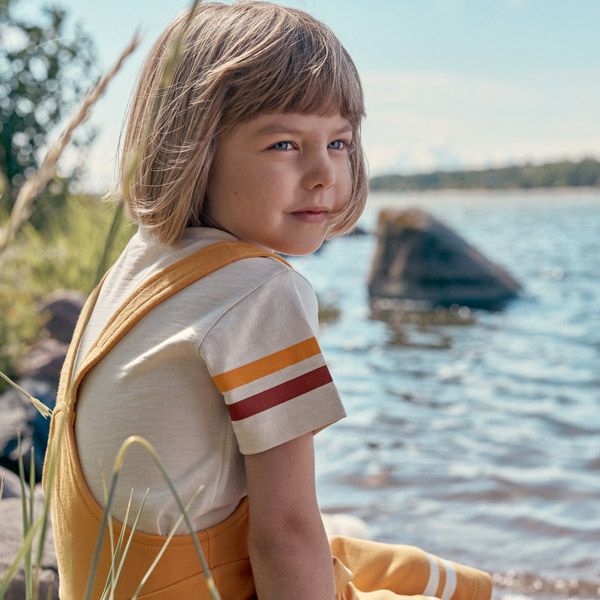 オーガニックコットン キッズ スラブＴシャツ Helmsman