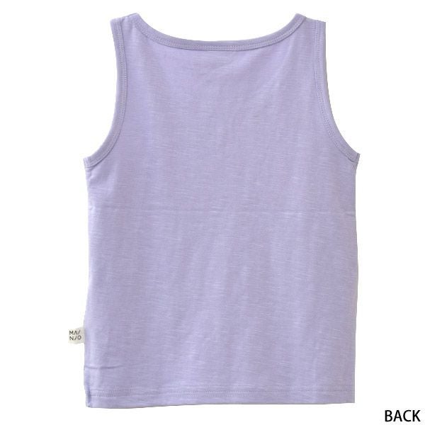 オーガニックコットン キッズ スラブノースリーブトップ Helmsman