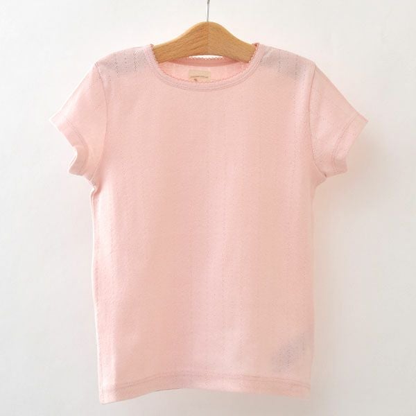 オーガニックコットン キッズポインテルTシャツ（半袖）