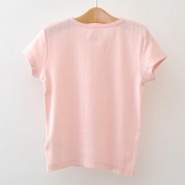 オーガニックコットン キッズポインテルTシャツ（半袖）