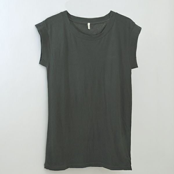 オーガニックコットン 薄地 フレンチスリーブ