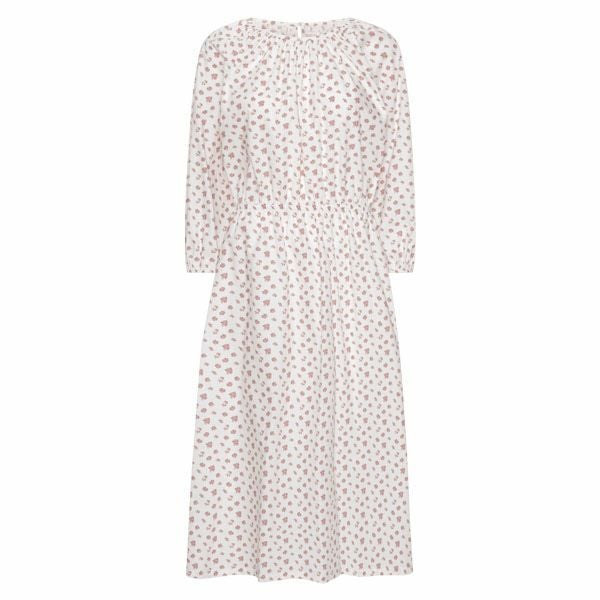 オーガニックコットン ウエストゴムワンピース Liberty