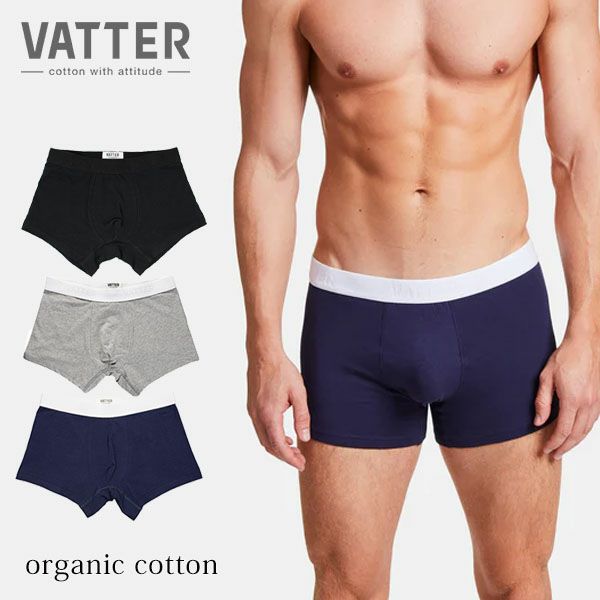 オーガニックコットン メンズボクサーパンツ TrunkShort