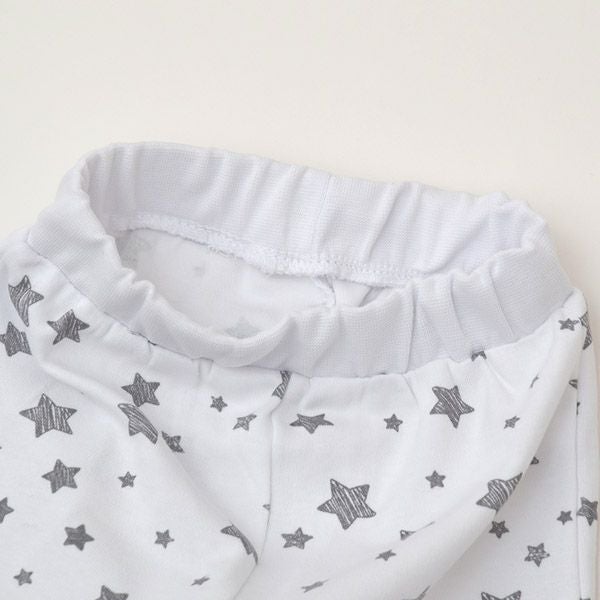 【SALE／20%OFF】 オーガニックコットン ベビーパンツStar(2色セット)