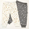 【SALE／20%OFF】 オーガニックコットン ベビーパンツStar(2色セット)