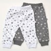 【SALE／20%OFF】 オーガニックコットン ベビーパンツStar(2色セット)