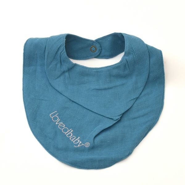 オーガニックコットン ベビーモスリン バンダナビブ