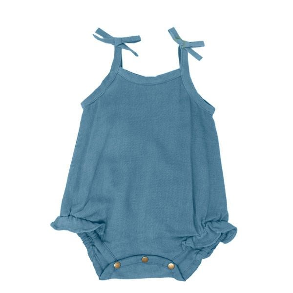 オーガニックコットン ベビーモスリン タイショルダーボディ