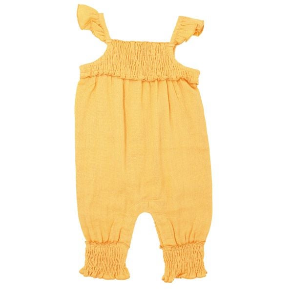 オーガニックコットン キッズモスリン サロペットパンツ