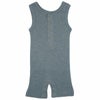 オーガニックコットン ベビーポインテル ノースリーブロンパース