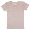 オーガニックコットン キッズポインテル ヘンリーネックTシャツ（半袖）