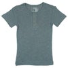 オーガニックコットン キッズポインテル ヘンリーネックTシャツ（半袖）