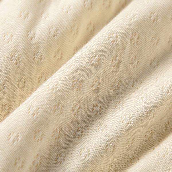 オーガニックコットン ベビーエアニットカバーオール ナチュラル 70-80