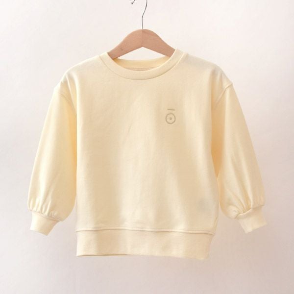 オーガニックコットン ベビー ドロップショルダースウェットシャツ