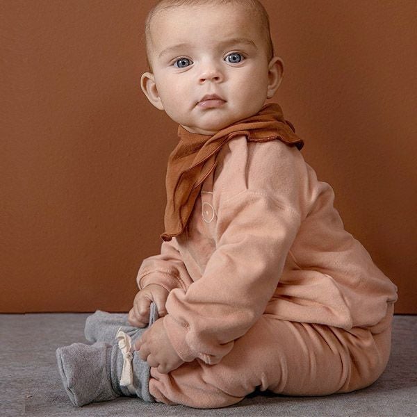 オーガニックコットン ベビー トラックパンツ