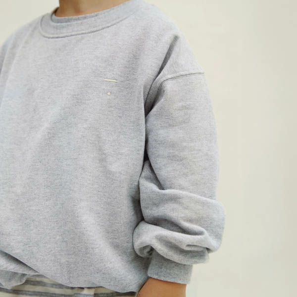 オーガニックコットン キッズ ドロップショルダースウェットシャツ