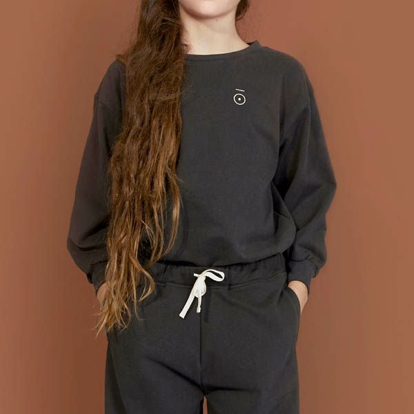 オーガニックコットン ドロップショルダースウェットシャツ