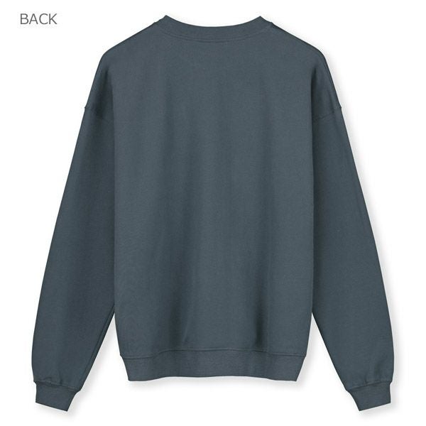 【SALE／20%OFF】 オーガニックコットン メンズ ドロップショルダースウェットシャツ