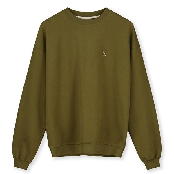 【SALE／20%OFF】 オーガニックコットン メンズ ドロップショルダースウェットシャツ