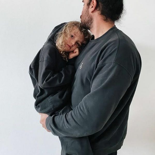 【SALE／20%OFF】 オーガニックコットン メンズ ドロップショルダースウェットシャツ