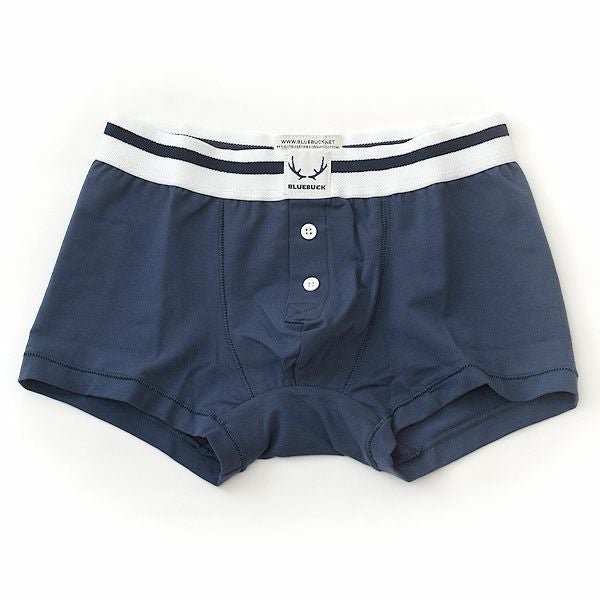 オーガニックコットン メンズボクサーパンツ NAUTICAL Trunk Buttons
