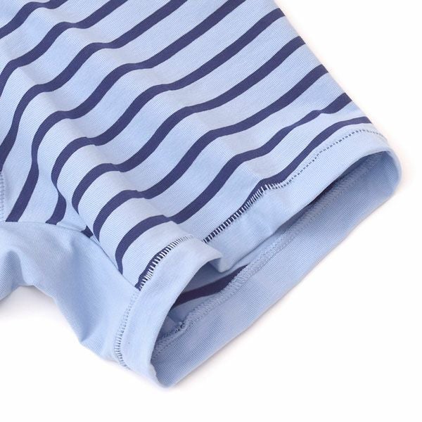 オーガニックコットン メンズボクサーパンツ BoxerBrief Stripes