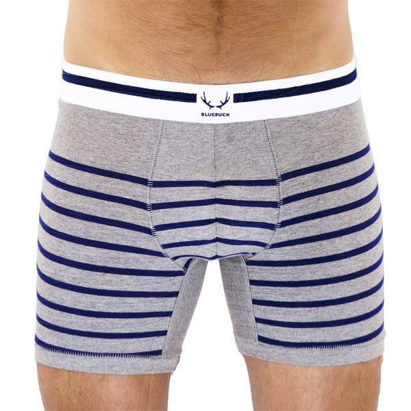 オーガニックコットン メンズボクサーパンツ BoxerBrief Stripes
