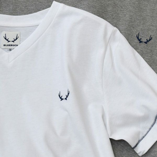 オーガニックコットン メンズVネックＴシャツ(半袖)