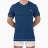 オーガニックコットン メンズVネックＴシャツ(半袖)