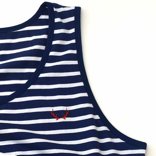 オーガニックコットン メンズタンクトップ Stripes