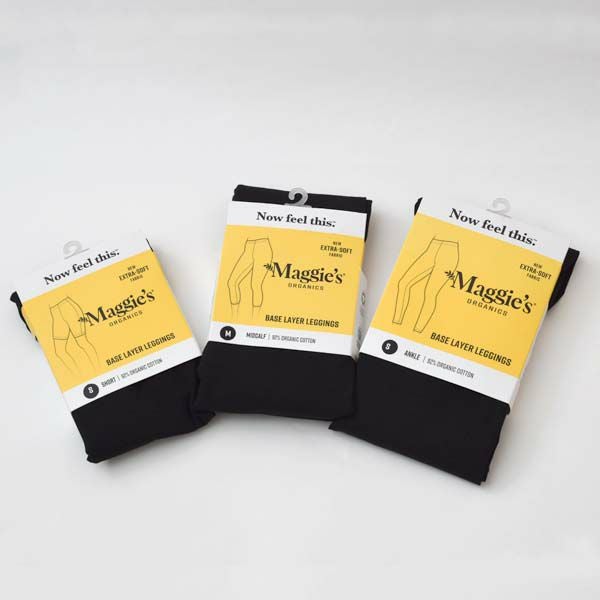 オーガニックコットン ベースレイヤーレギンス Ankle