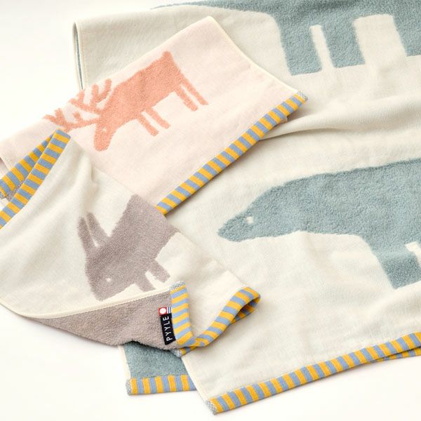 オーガニックコットン ポラリスバスタオル