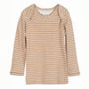 オーガニックコットン ベビー フライスＴシャツ(長袖)Stripe
