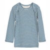 オーガニックコットン ベビー フライスＴシャツ(長袖)Stripe