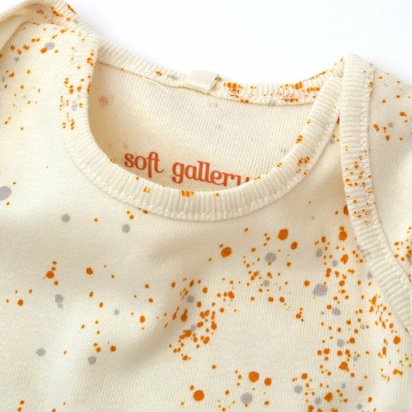 オーガニックコットン ベビーボディスーツMiniSplash(長袖)