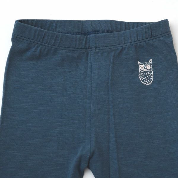 オーガニックコットン ベビーレギンスOwl